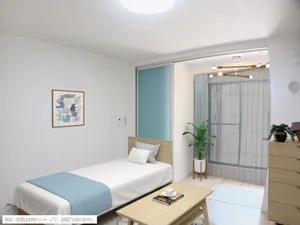 奈良県のマンスリーマンション・ウィークリーマンション「フィオーレ 102・洋室(No.1259000)」メイン画像