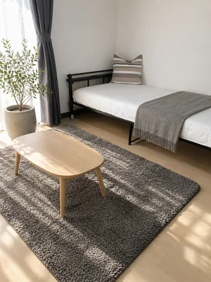 久留米市のマンスリーマンション・ウィークリーマンション「トーマンスリー久留米市中央町2★新幹線停車駅徒歩5分★（久留米市中央町） 1K(No.1259657)」メイン画像