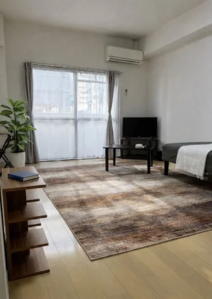 久留米駅（福岡県）のマンスリーマンション・ウィークリーマンション「トーマンスリー久留市中央町1★新幹線停車JR久留米駅徒歩圏内（久留米市中央町） 1K(No.1259688)」メイン画像