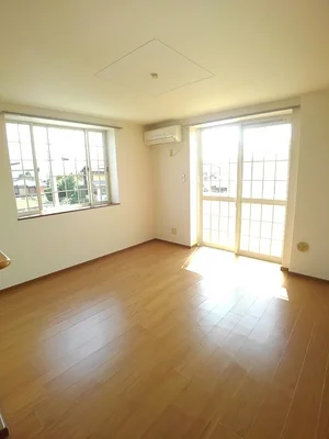 香川県のマンスリーマンション・ウィークリーマンション「ピースフルハイツ　Ｂ 201・洋室(No.1260336)」メイン画像