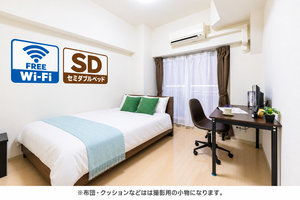 南森町駅（大阪府）のマンスリーマンション・ウィークリーマンション「📣お値引き🈹キャンペーン✨Wi-Fi🛜無料✨禁煙🚭SステイPS中之島公園グラシア北浜 406(No.1260486)」メイン画像