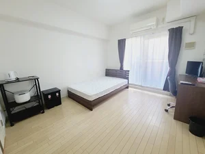 のマンスリーマンション・ウィークリーマンション「Sステイ上町台東平【禁煙・Wi-Fi無料・セミダブルベッド】 (No.126088)」メイン画像