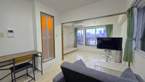 札幌市立大学桑園キャンパス周辺のマンスリーマンション・ウィークリーマンション「【菊水駅歩1分・ｲﾝﾀｰﾈｯﾄ無料・エアコン付き、病院近く】セントパーク 402・1DK(No.1261888)」メイン画像