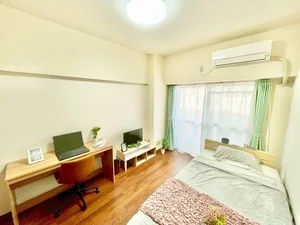 のマンスリーマンション・ウィークリーマンション「【名古屋市瑞穂区/堀田駅徒歩2分/無料Wi-Fi/バストイレ別/エレベーター】セントラルハイツ堀田 1K(No.1261890)」メイン画像