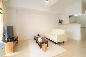 1LDKの間取りで　広々としていて　ソファ付きの為、ゆっくりお寛ぎ頂けます♪