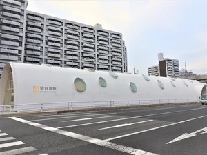 新白島駅まで車で5分