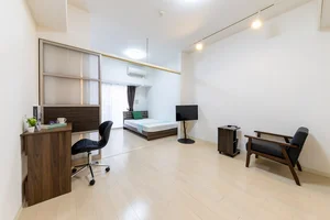 大阪市中央区のマンスリーマンション・ウィークリーマンション「SステイEC難波EASTレオルガ【禁煙ルーム・Wi-Fi無料】 505(No.1263336)」メイン画像