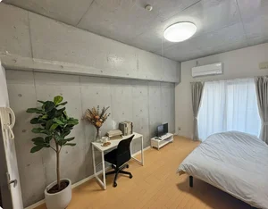 のマンスリーマンション・ウィークリーマンション「【岐阜市住ノ江町/名鉄岐阜駅徒歩4分/スマートTV・Netfrix見放題】（マンスリーベースＪＰNo.008,009） 1K(No.1263344)」メイン画像