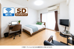 西長堀駅（大阪府）のマンスリーマンション・ウィークリーマンション「📣お値引き🈹キャンペーン✨Wi-Fi🛜無料✨禁煙🚭SステイAS阿波座 BLUE EARTH(No.1264232)」メイン画像