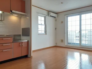 常総市のマンスリーマンション・ウィークリーマンション「クレストールＫ１ 203・洋室(No.1265018)」メイン画像