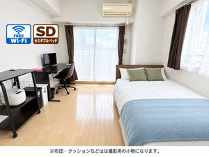 大阪市港区のマンスリーマンション・ウィークリーマンション「SステイJG弁天町【禁煙ルーム・Wi-Fi無料】(No.1265364)」メイン画像