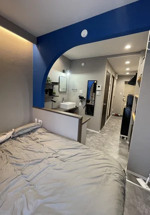 のマンスリーマンション・ウィークリーマンション「フル改装フルリノベ。出張が楽しくなる部屋。ホテルより快適！MaRoom 101(No.1265536)」メイン画像