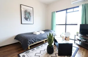 広島のマンスリーマンション・ウィークリーマンション「Kマンスリー長楽寺駅（広島交通科学館前） 1K-【中部屋】(No.126619)」メイン画像