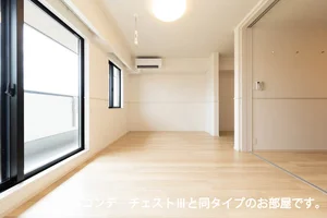 近江八幡市のマンスリーマンション・ウィークリーマンション「フルール近江 302・洋室(No.1267079)」メイン画像