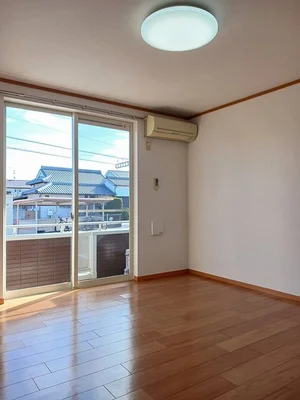 岡山市のマンスリーマンション・ウィークリーマンション「デフィー倉富Ｂ 101・洋室(No.1267238)」メイン画像