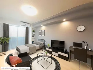 のマンスリーマンション・ウィークリーマンション「ガルデニア　Ⅰ 103・洋室(No.1269173)」メイン画像