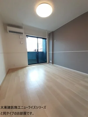 三井郡大刀洗町のマンスリーマンション・ウィークリーマンション「ヴァンクールＡ 102・洋室(No.1269650)」メイン画像