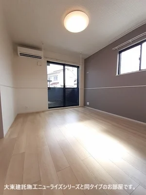 三井郡大刀洗町のマンスリーマンション・ウィークリーマンション「ヴァンクールＡ 101・洋室(No.1269651)」メイン画像