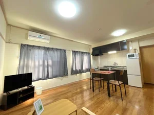 山口県のマンスリーマンション・ウィークリーマンション「きららマンスリー東新川駅北 2DK-107(No.1269863)」メイン画像