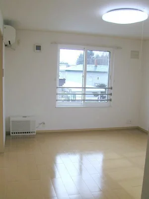 西帯広駅（北海道）のマンスリーマンション・ウィークリーマンション「パ－クサイド２１　Ⅱ 201・洋室(No.1270680)」メイン画像