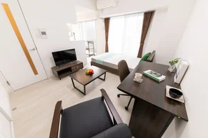 東大阪市のマンスリーマンション・ウィークリーマンション「SステイFR大阪長田エレナ【禁煙ルーム・Wi-Fi無料】 ワンルーム(No.1271771)」メイン画像