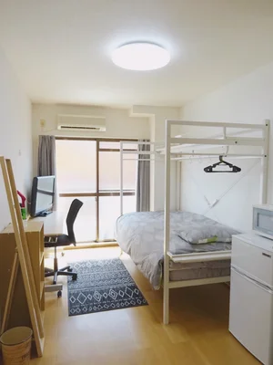 大阪府のPlat.monthly(水谷トラスト株式会社)のマンスリーマンション・ウィークリーマンション「「塚本駅」徒歩2分｜コンビニ隣の便利な立地Ⅱ(No.1271897)」メイン画像