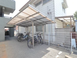 駐輪場　近場への買い物にも便利です