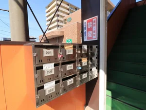 集合ポスト(ダイヤル錠あり）