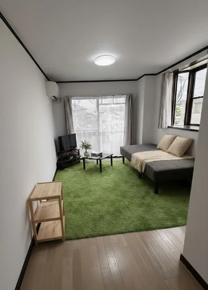 のマンスリーマンション・ウィークリーマンション「トーマンスリー久留米市野中町★敷地内駐車場有り(有料)★（久留米市野中町） ワンルーム(No.1272678)」メイン画像