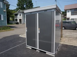 物置/自転車も収納できる大きさです