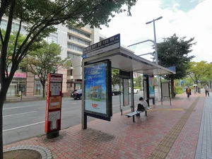 千代町バス停