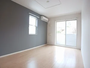 朝倉医師会病院周辺のマンスリーマンション・ウィークリーマンション「メゾン　ド　ソレイユ　Ⅱ 101・洋室(No.1273408)」メイン画像