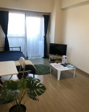 北九州市戸畑区のマンスリーマンション・ウィークリーマンション「トーマンスリー北九州市戸畑区初音町★ＥＶ・ＡＬ・無料ﾈｯﾄ★（北九州市戸畑区初音町） 1K(No.1273947)」メイン画像