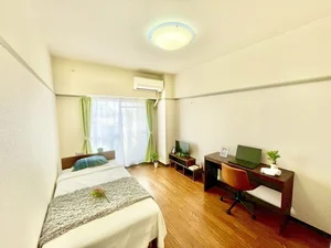 愛知県のマンスリーマンション・ウィークリーマンション「【名古屋市熱田区/熱田神宮伝馬町駅徒歩約1分/バストイレ別/洋室8帖/エレベーター】熱田泰文堂ビル 3E・1K(No.1275292)」メイン画像