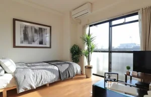 のマンスリーマンション・ウィークリーマンション「Kマンスリー広島工業大学東（五日市中央） 1K-【角部屋】(No.127776)」メイン画像