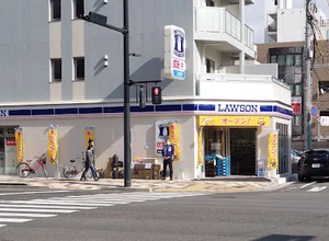 ローソン 広島住吉町店まで徒歩１分