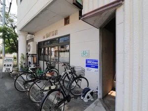 敷地内駐輪場 近場へのちょっとしたお出かけなどにも便利です。