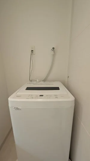 洗濯機完備♪