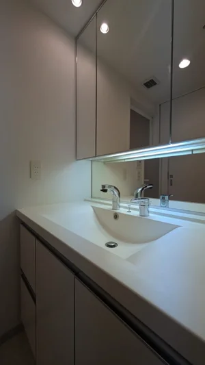 独立洗面台付き♪