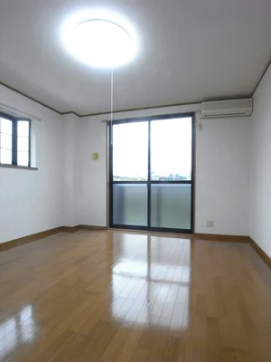 熊本市のマンスリーマンション・ウィークリーマンション「ソレアード城ヶ平Ⅱ 201・洋室(No.1279568)」メイン画像