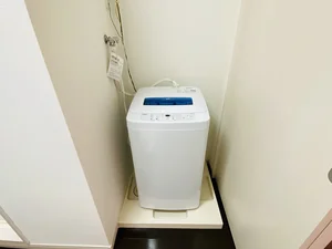 洗濯機は室内に設置しております♪入居後すぐにご利用が可能です(^^♪タオル1式分もご用意しております☆彡