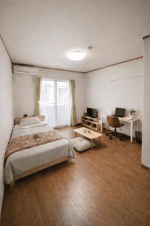 愛知県のマンスリーマンション・ウィークリーマンション「【名古屋市中川区/高畑駅徒歩4分/駐車場/無料Wi-Fi/角部屋/バストイレ別/洋室8.4帖】ヘーベルエスパスＶ Ａ棟 1K(No.1280064)」メイン画像