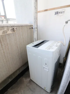 屋外洗濯機