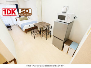 阪神国道駅（兵庫県）のマンスリーマンション・ウィークリーマンション「Sステイ西宮今津2【禁煙ルーム】(No.1280150)」メイン画像