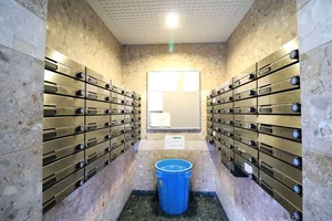 郵送物の受け取りも可能