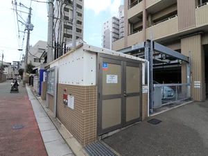 敷地内ゴミ捨て場