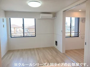 水戸市のマンスリーマンション・ウィークリーマンション「クラールメゾンⅡ 204・洋室(No.1280393)」メイン画像