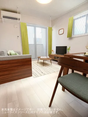 水戸市のマンスリーマンション・ウィークリーマンション「ハレレアⅠ 104・洋室(No.1281022)」メイン画像