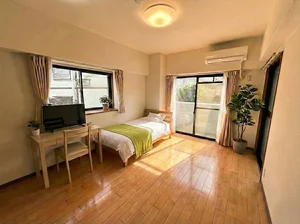 のマンスリーマンション・ウィークリーマンション「🌈期間限定キャンペーン30日賃料10%OFF🌈　🚃福岡空港駅から徒歩７分🚃　🛫福岡空港そば🛫　イージーステイ空港前１ 206・1R(No.1281247)」メイン画像