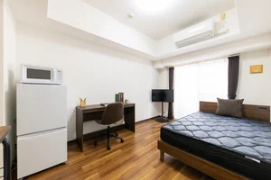 京都府のマンスリーマンション・ウィークリーマンション「SステイEP京都烏丸五条【禁煙ルーム・Wi-Fi無料】(No.1281256)」メイン画像